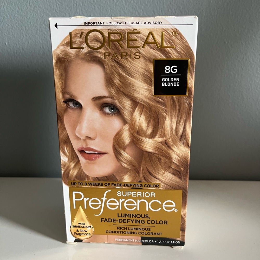 L’Oréal superior preference 8g golden blonde